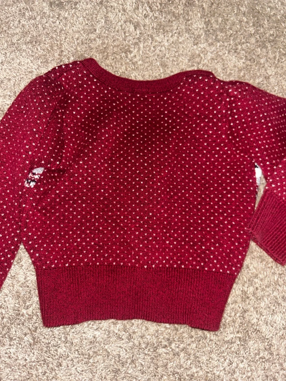 Old Navy burgundy knit